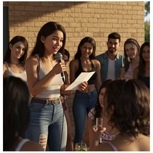 Discurso de agradecimiento a los amigos